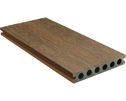 Terrassendiele mit Hohlkammerprofil