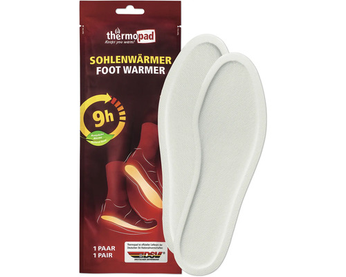 Thermopad Sohlenwärmer mit einer Wärmedauer von 9 Stunden, Packung mit einem Paar