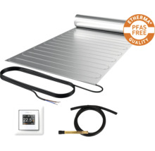 Elektrische Fußbodenheizungsmatte mit Thermostat und Zubehör