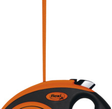 Flexi Logo auf einer Rollleine für Hunde