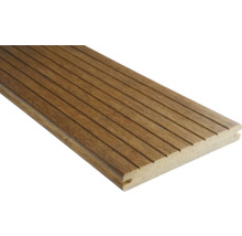 Terrassendiele aus Holz mit Nut- und Federprofil