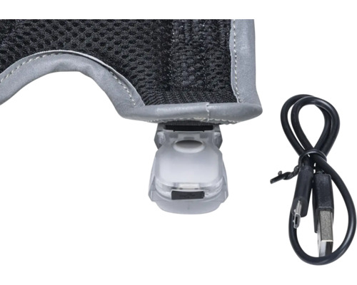 Reflektierendes Lauflicht mit USB-Ladekabel