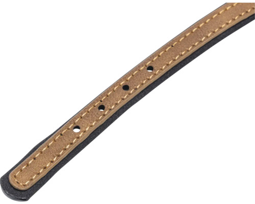 Lederhalsband mit Löchern zur Größenanpassung