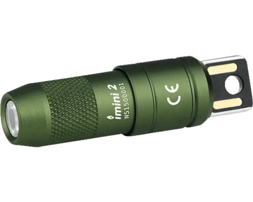 LED Taschenlampe Olight imini 2 grün Grüne iMini 2 Taschenlampe mit CE-Kennzeichnung