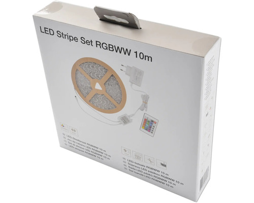 LED Streifen Set RGBWW 10 Meter in Verpackung