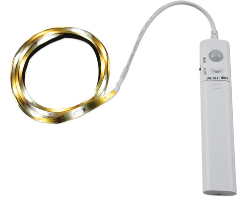 LED-Streifen mit Bewegungsmelder und Batteriebetrieb
