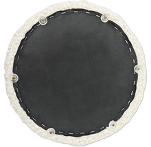 Runde Sitzauflage mit Schrauben