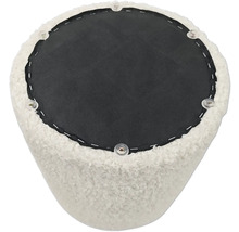 Hocker mit Stoffbezug