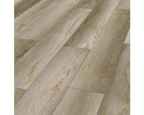 Laminatboden 8.0 Gnarrenburg eiche Braun Verlegtes Laminat mit Holzstruktur