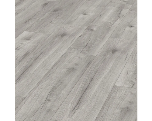 Laminat wasserfest Nature Sense Loja Eiche Landhausdiele 1292 x 246 x 8 mm Verlegter Laminatboden in Holzoptik