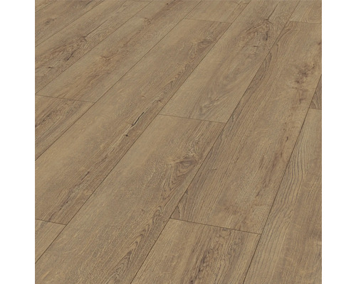 Swiss Krono Laminat Horizont Kaffee Eiche Landhausdiele 1380 x 193 x 8 mm Verlegtes Laminat mit Holzoptik.