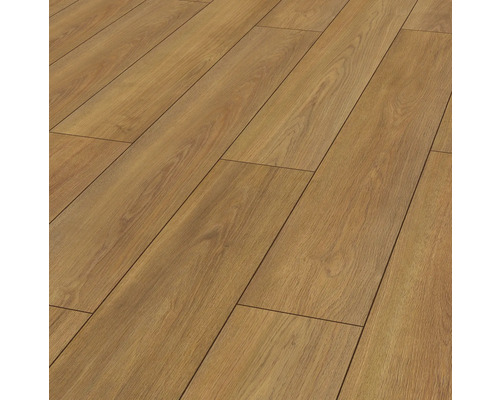 Swiss Krono Laminat Eiche Landhausdiele 1380 x 193 x Verlegter Laminatboden in Holzoptik