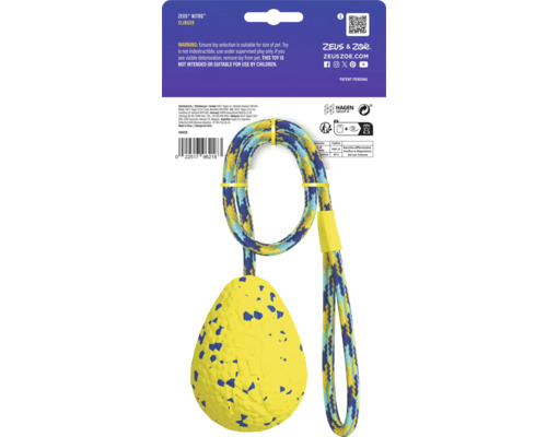 Zeus Nitro Slinger Hundespielzeug mit Seil