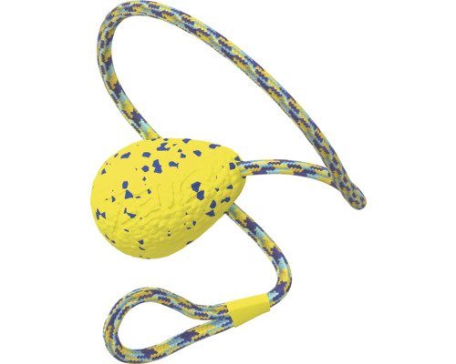 Hundespielzeug mit Seil und Ball