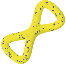 Hundespielzeug in Form einer Acht mit Punkten