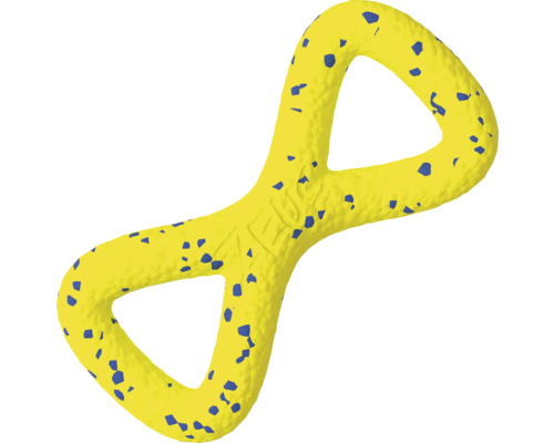 Hundespielzeug in Form einer Acht mit Punkten