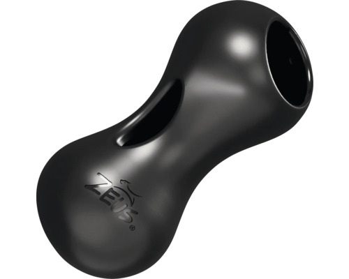 ZS ChewChasers Treat Peanut, S, 11 cm Zeus Logo Hundespielzeug mit Öffnungen für Leckerlis