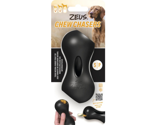 Zeus Chew Chasers Hundespielzeug aus Naturkautschuk