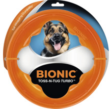 Bionic Toss-N-Tug Turbo Hundespielzeug in Ringform