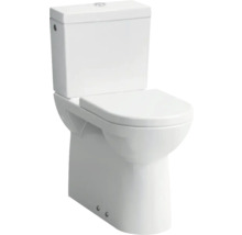 Stand-WC aus Keramik mit Spülkasten