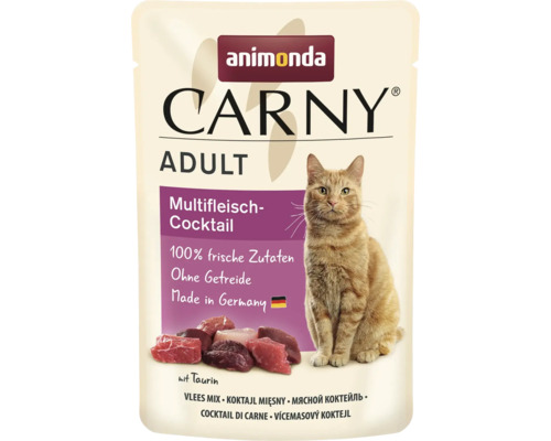 Animonda Carny Adult Katzenfutter Multifleisch-Cocktail