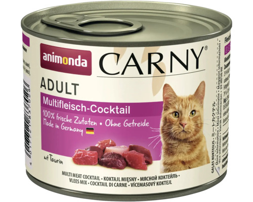 Animonda Carny Adult Katzenfutter Dose mit Multi-Fleisch-Cocktail