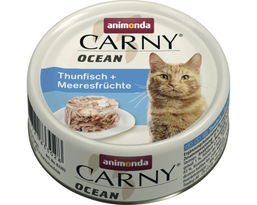 Animonda Carny Ocean Katzenfutter mit Thunfisch und Meeresfrüchten
