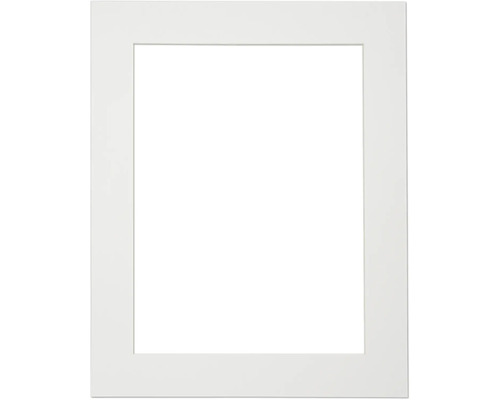 Fertig-Passepartout porzellan 24x30 cm Bilderrahmen