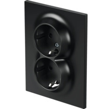 Doppelsteckdose für die Wandmontage