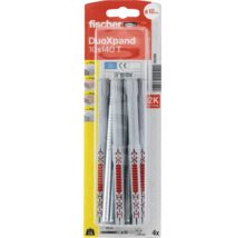 Fischer DuoXpand Dübel 10x140 T, Viererpackung