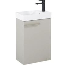 Waschtischunterschrank mit Waschbecken und Armatur