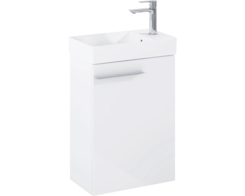 Waschtischunterschrank mit Waschbecken und Armatur
