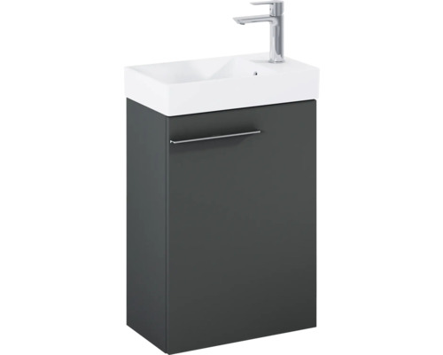 Waschtischunterschrank mit Waschbecken und Armatur
