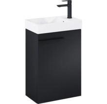 Waschbeckenunterschrank mit Waschbecken und Armatur