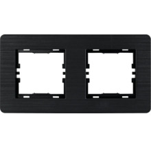 Doppelrahmen für Schalter und Steckdosen