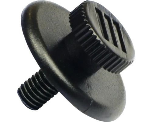 Sonava Function Bilderhaken Kunststoff schwarz Pack = 4 Stück Rändelschraube mit Gewinde