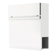 Weiße Briefkastenanlage für den Außenbereich