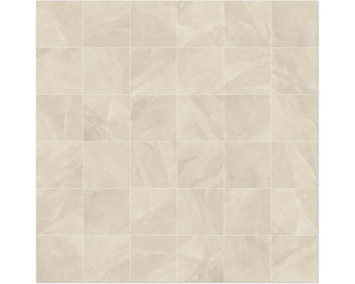 Fliesen mit Marmoroptik, verlegt