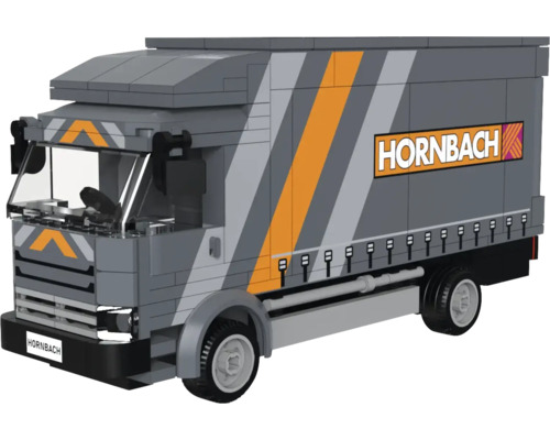 Hornbach Lastwagen Modell aus Bausteinen