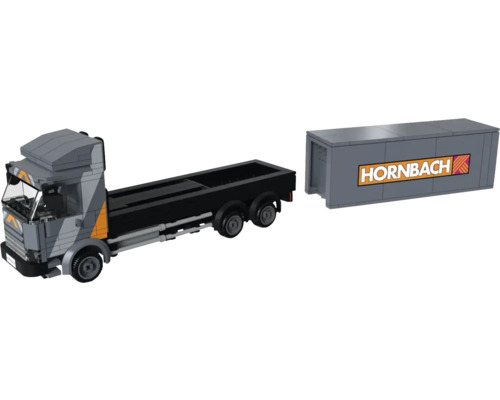 Hornbach Lego LKW mit Wechselbrücke
