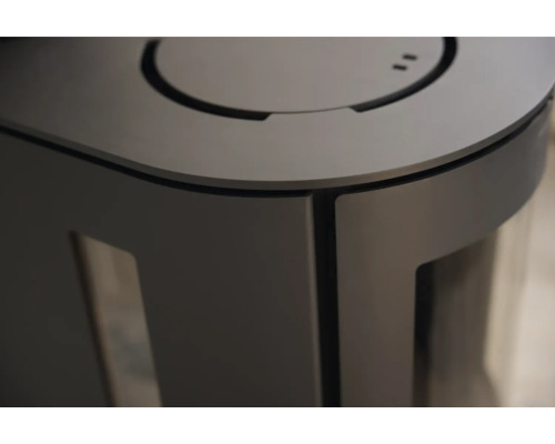 Detailansicht eines Pelletofens