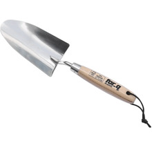 Edelstahl-Gartenschaufel mit Holzgriff von for_q