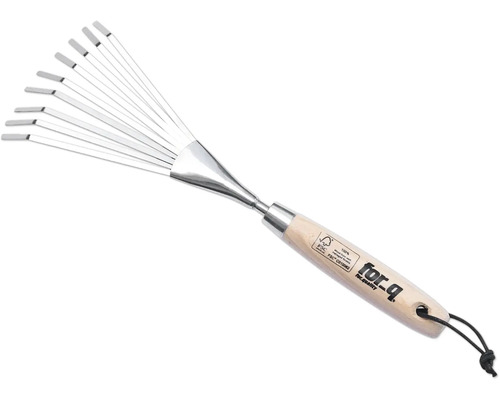 Laubbesen mit Holzgriff für die Gartenarbeit