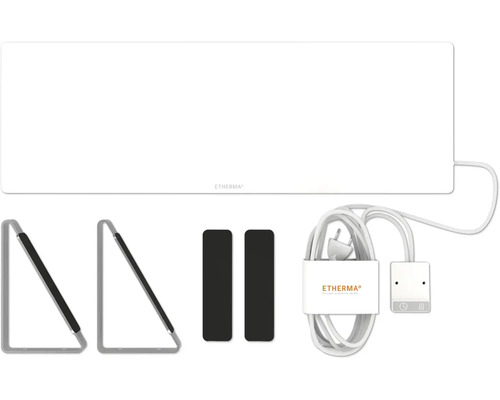 Etherma Spiegelheizung mit Zubehör zur Montage