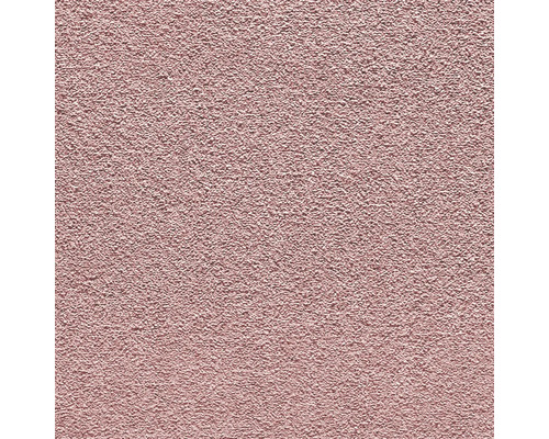 Teppichboden Shaggy Venezia rose FB40 400 cm breit (Meterware) Nahaufnahme einer strukturierten Putzoberfläche