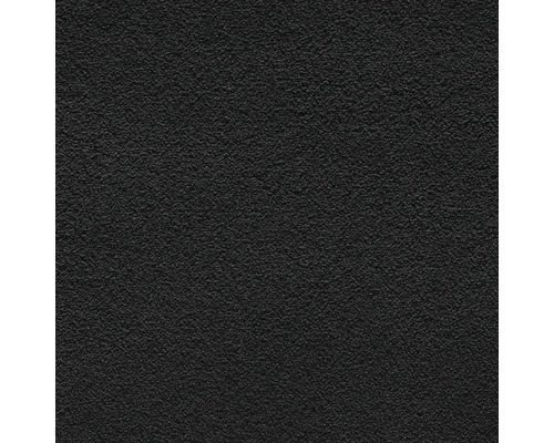 Teppichboden Shaggy Venezia schwarz FB98 400 cm breit (Meterware) Textur mit feiner Oberflächenstruktur