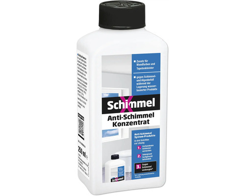 Schimmel Anti-Schimmel Konzentrat in einer 250 ml Flasche zur Schimmelbekämpfung