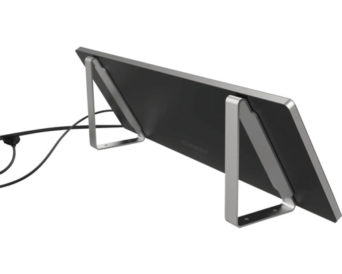 Elektronischer Heizkörper mit Standfüßen und Kabel