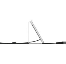 Flacher Bildschirm mit Kabel