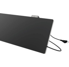 Infrarotheizung mit Bedienfeld und Stromkabel